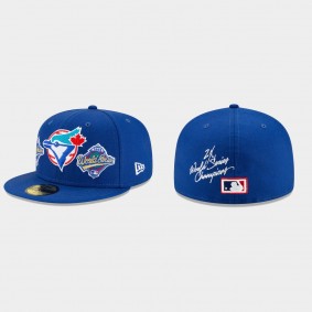 Men's Toronto Blue Jays 2x World Series Champions Royal 59FIFTY Fitted Hat