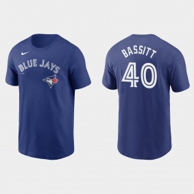 Men's Toronto Blue Jays Chris Bassitt Royal Name & Number T-Shirt