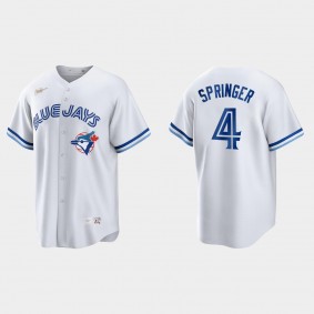 George Springer Toronto Blue Jays Cooperstown Collection Jersey - White