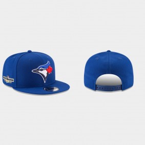 Men's Toronto Blue Jays 2022 Postseason Royal 9FIFTY Snapback Hat