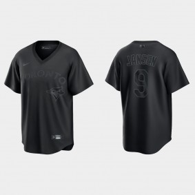 Toronto Blue Jays Danny Jansen Pitch Black Fashion Replica Jersey - Black