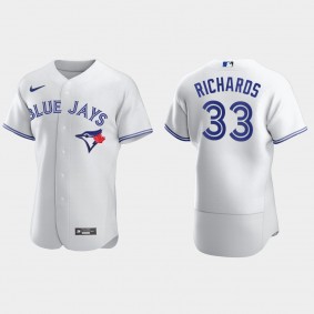 Trevor Richards Toronto Blue Jays Authentic Home Jersey - White